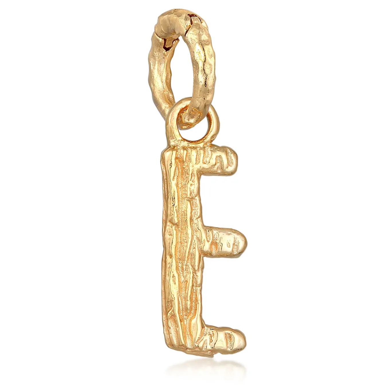 Elli "Anhänger Buchstabe E Organic< Personalisierter Schmuck|Anhänger & Charms