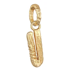 Elli "Anhänger Buchstabe U Organic< Personalisierter Schmuck|Anhänger & Charms