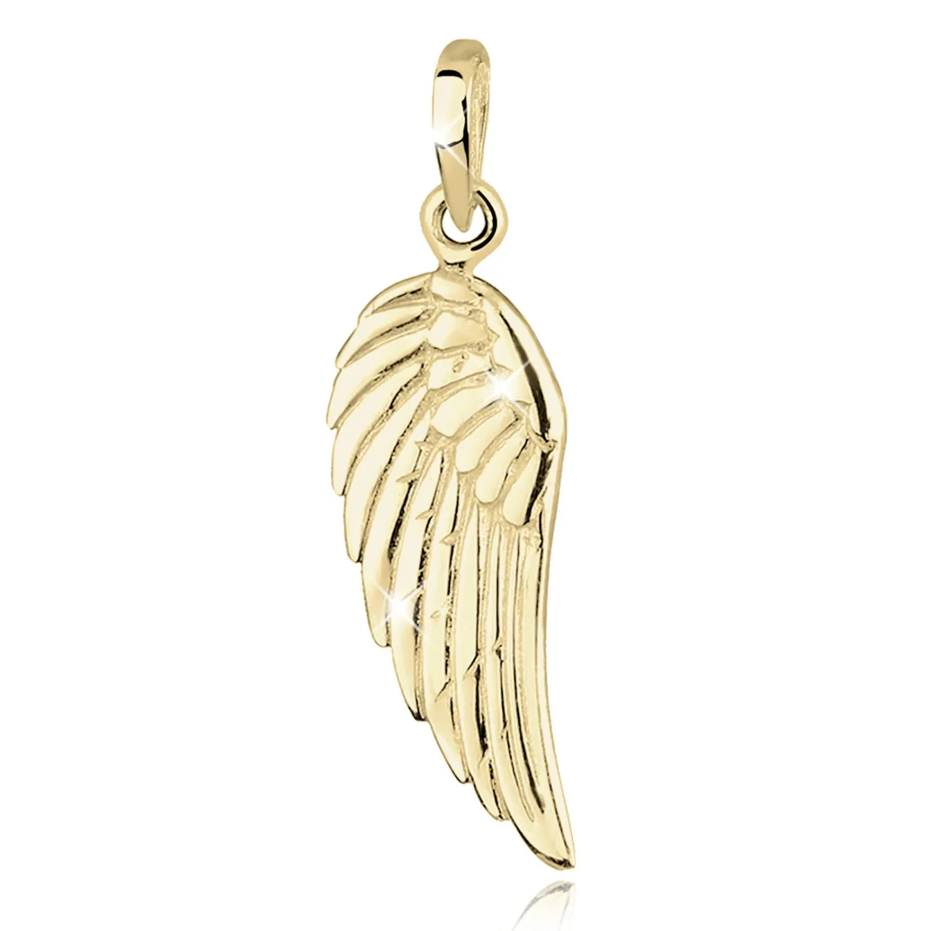 Elli "Anhänger Flügel< Anhänger & Charms|Echtgold