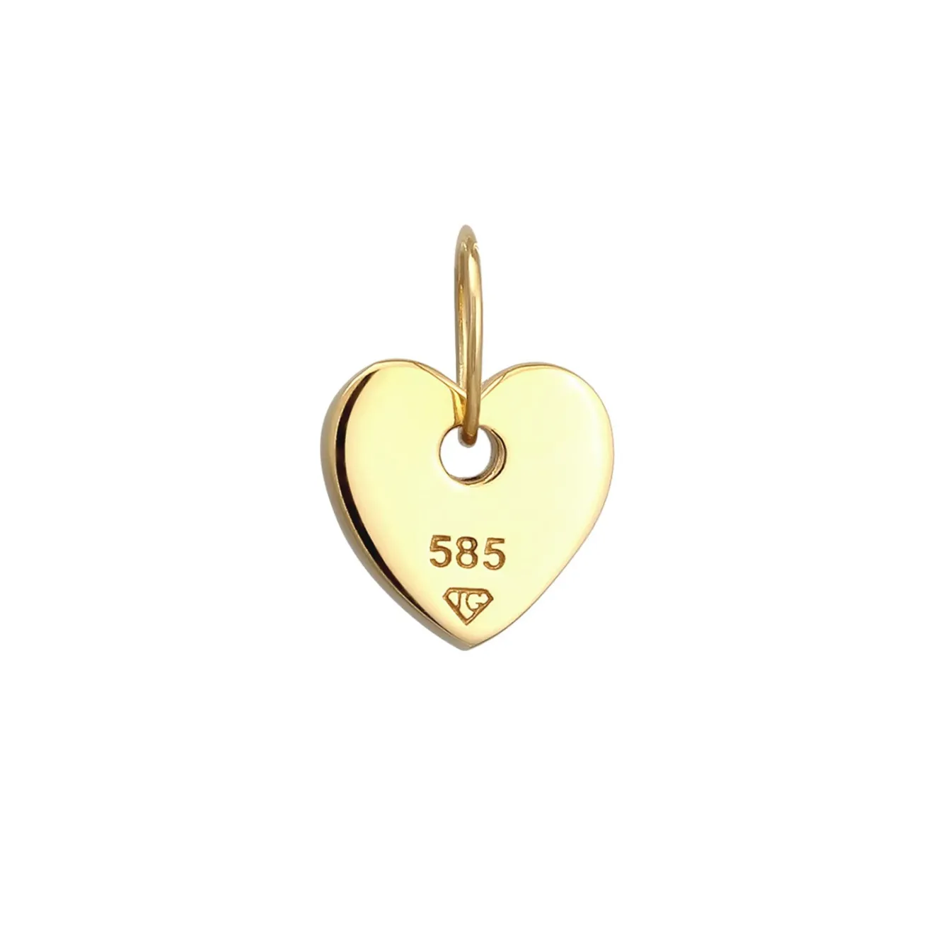 Elli "Anhänger Herz< Symbol-schmuck|Herz-schmuck