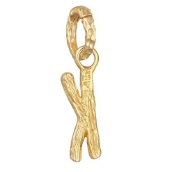 Elli "Anhänger K Organic< Personalisierter Schmuck|Anhänger & Charms