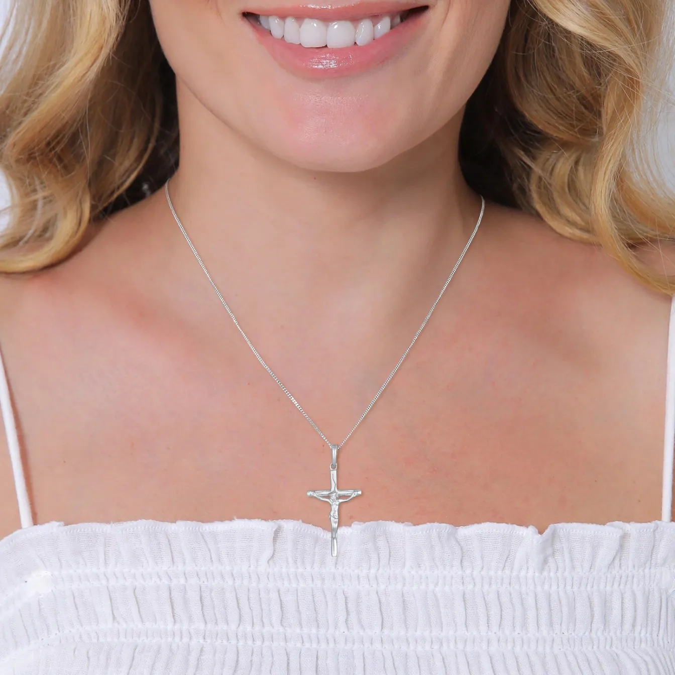 Elli "Anhänger Kreuz Religion< Symbol-schmuck|Anhänger & Charms