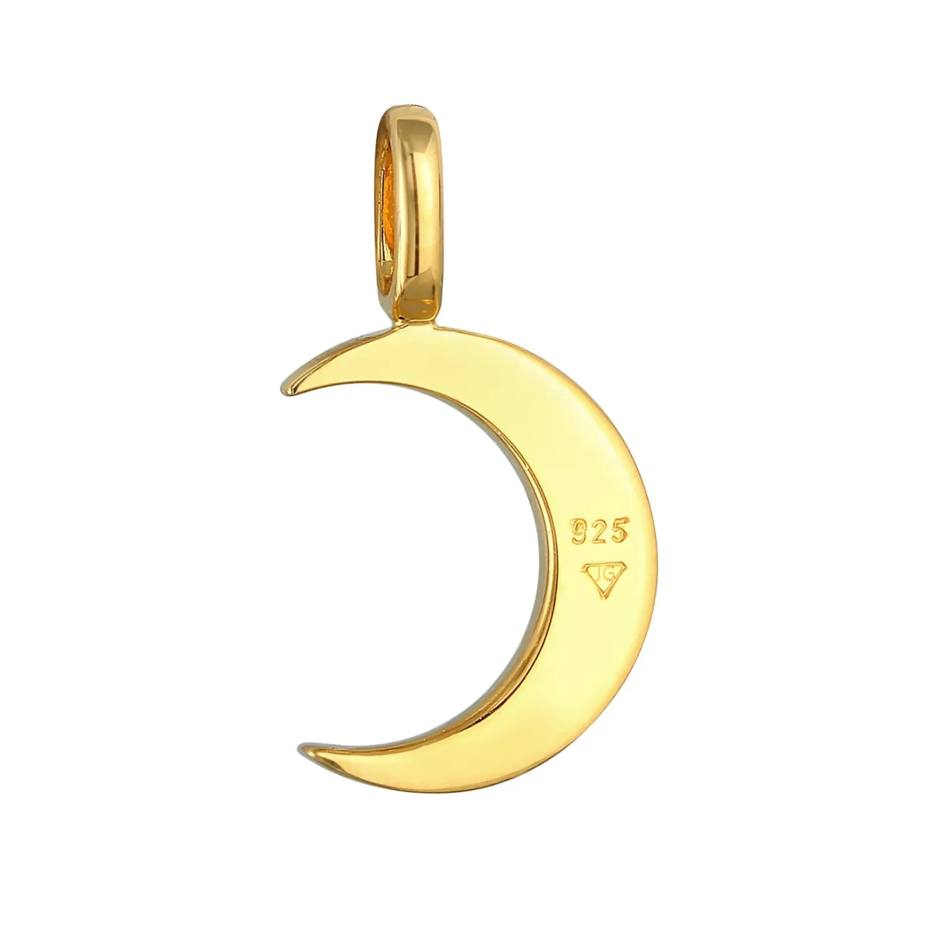 Elli "Anhänger Mond< Symbol-schmuck|Anhänger & Charms