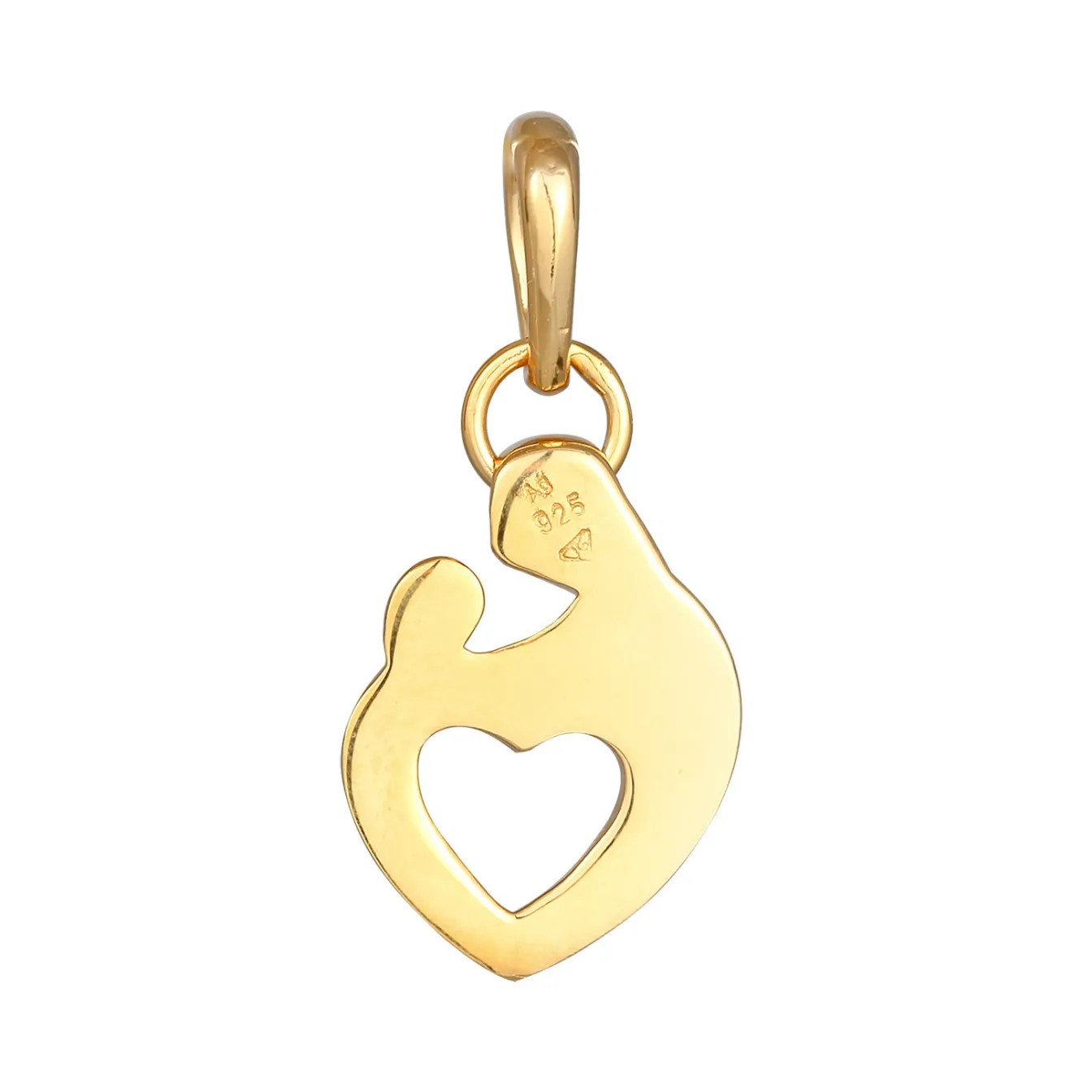 Elli "Anhänger Mutter Kind< Symbol-schmuck|Herz-schmuck