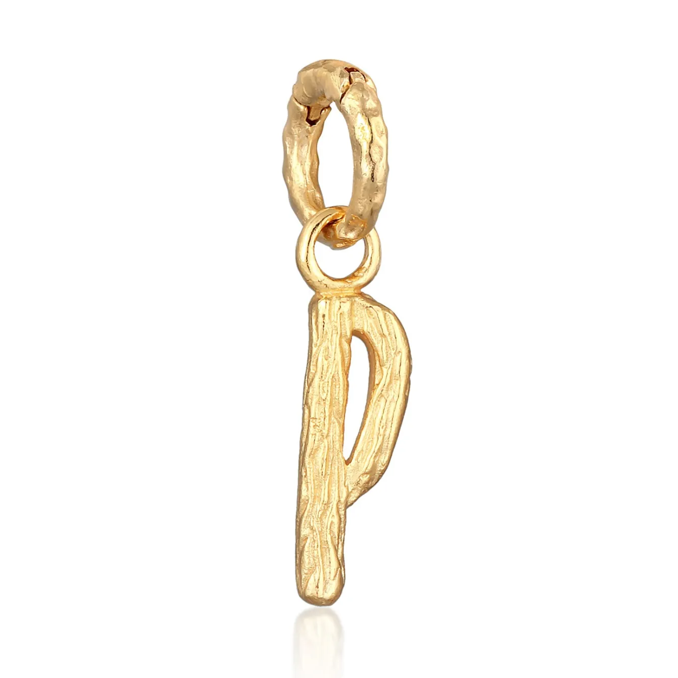 Elli "Anhänger P Organic< Personalisierter Schmuck|Anhänger & Charms