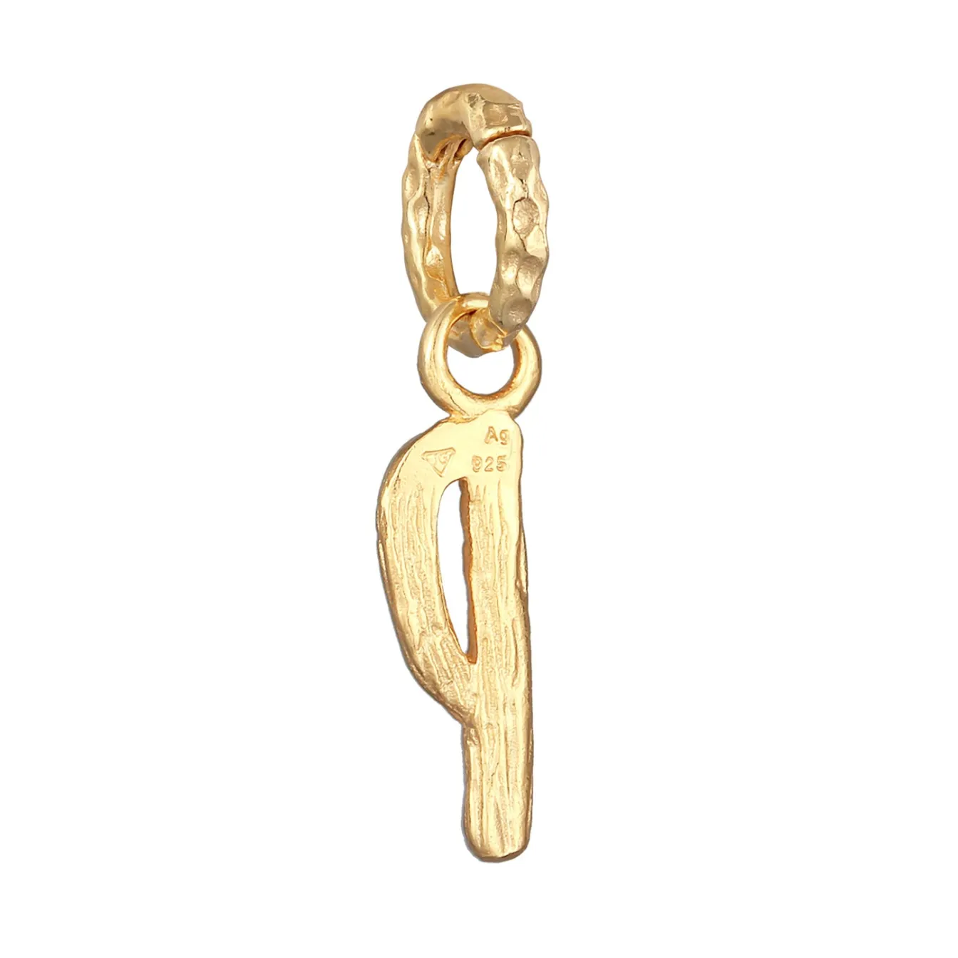 Elli "Anhänger P Organic< Personalisierter Schmuck|Anhänger & Charms