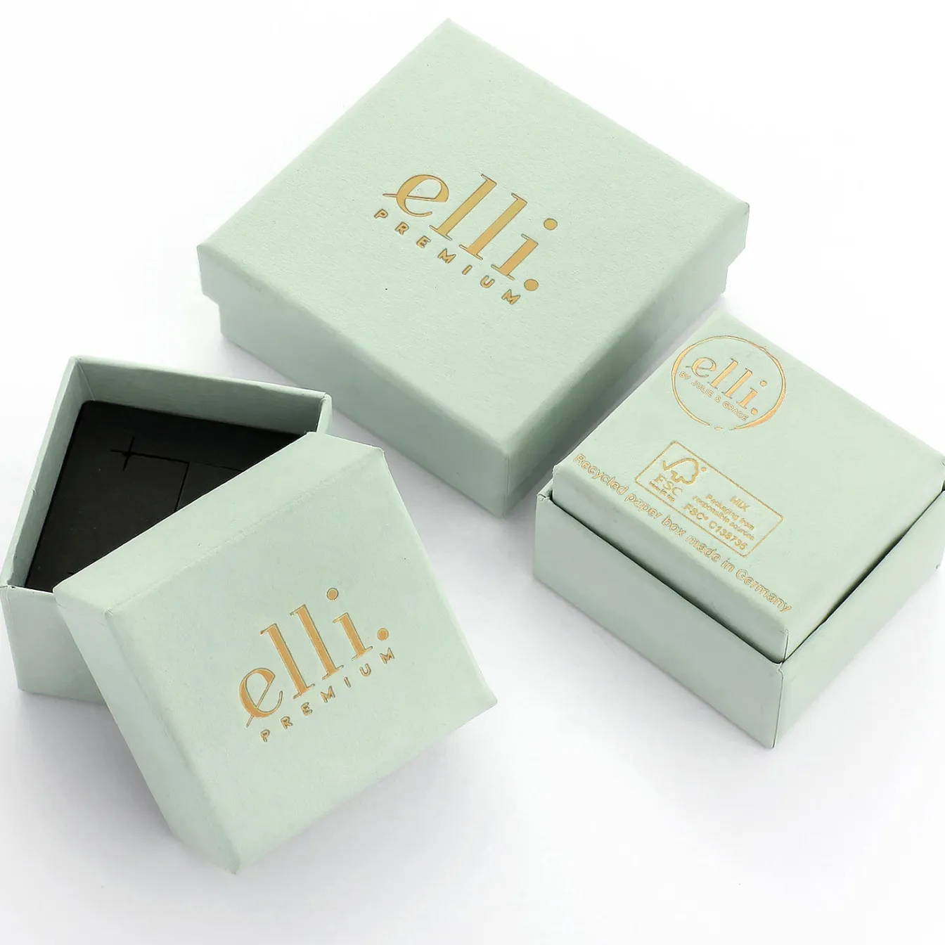 Elli "Anhänger Plättchen< Anhänger & Charms|Echtgold