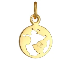 Elli "Anhänger Weltkugel< Symbol-schmuck|Anhänger & Charms