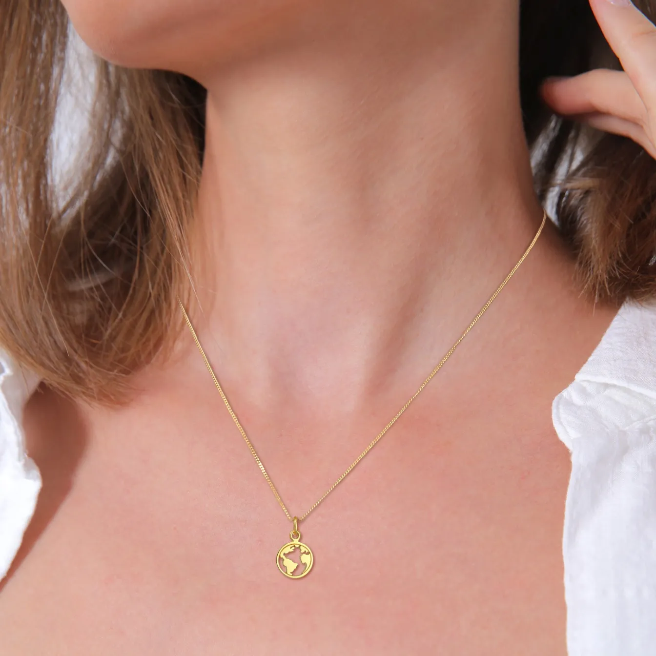 Elli "Anhänger Weltkugel< Symbol-schmuck|Anhänger & Charms