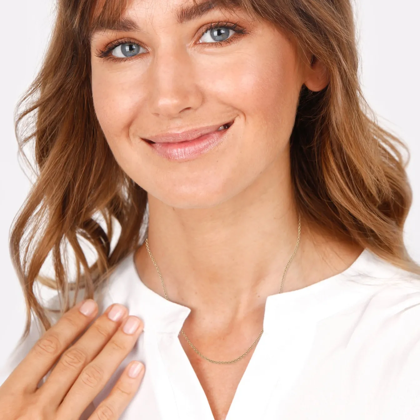 Elli "Anker-Halskette Basic< Halsketten|Silber