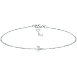 Elli "Armband | Diamant ( Weiß, 0,06 ct )< Armbänder|Silber