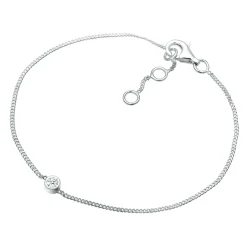 Elli "Armband | Diamant ( Weiß, 0,06 ct )< Armbänder|Silber