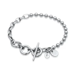 Elli "Armband | Glieder Kugel Design< Vergoldet|Armbänder