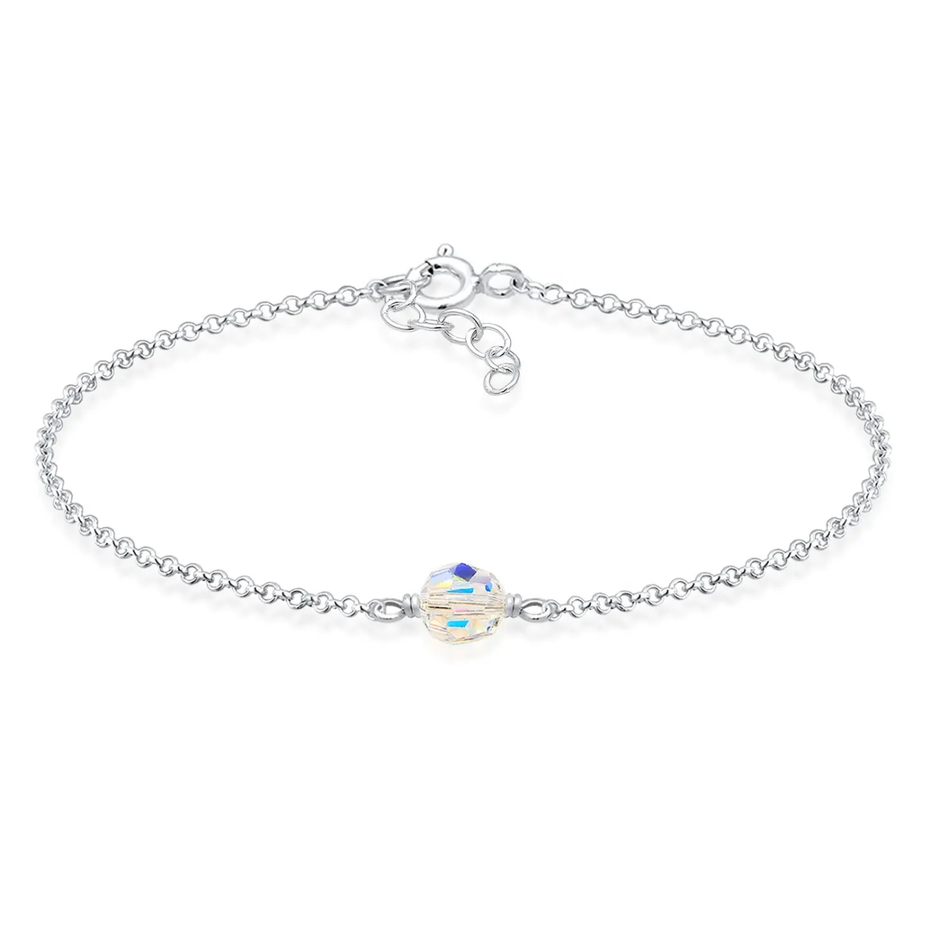 Elli "Armband | Kristall ( Weiß )<Kinder Kinderschmuck
