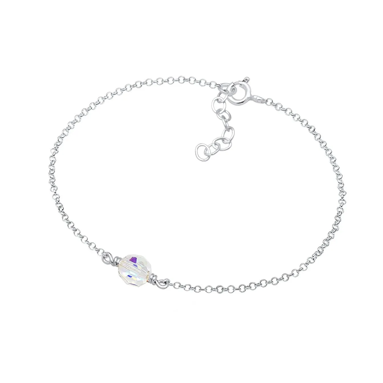 Elli "Armband | Kristall ( Weiß )<Kinder Kinderschmuck