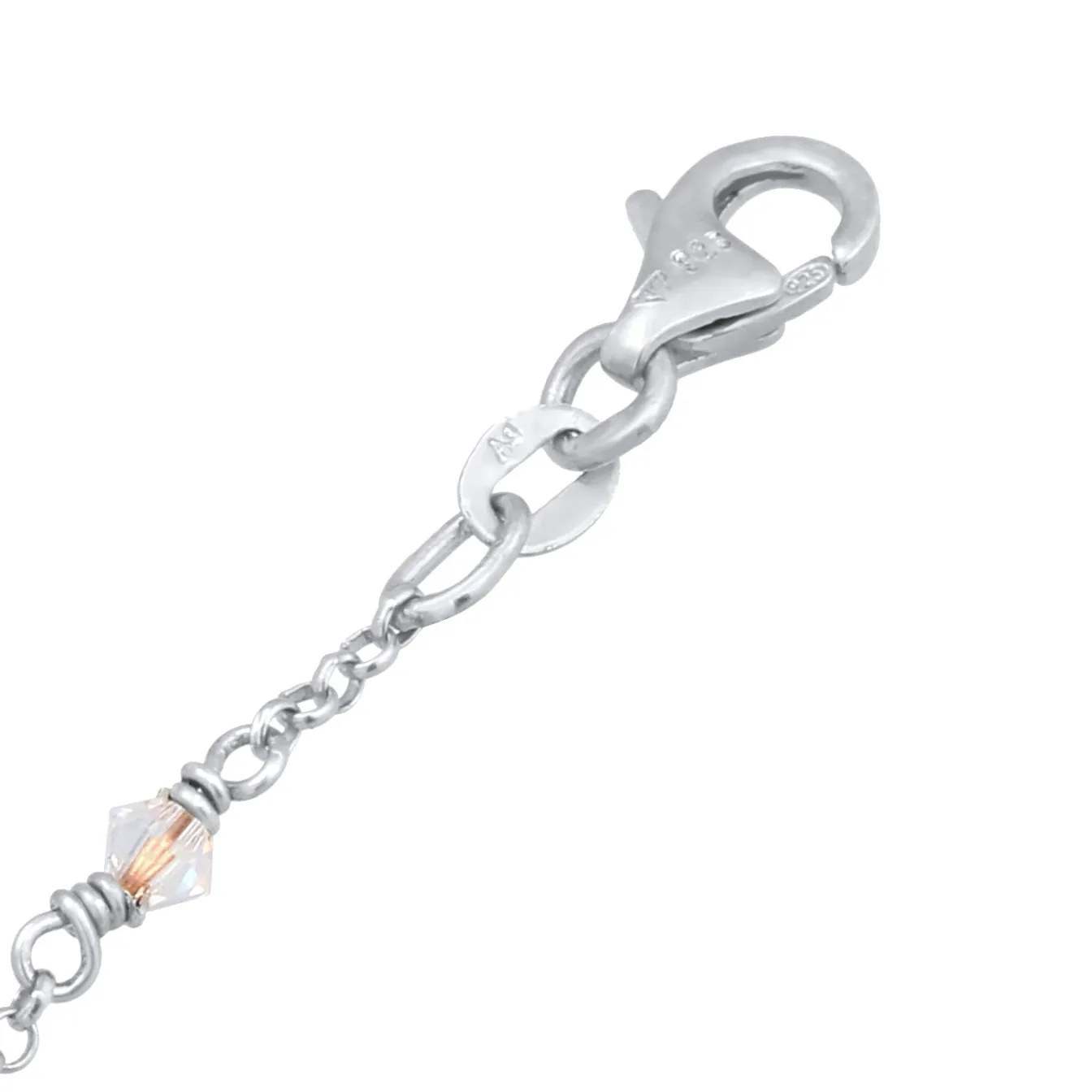 Elli "Armband | Kristall ( Weiß )< Armbänder|Vergoldet