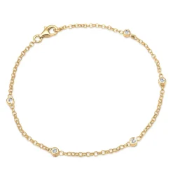 Elli "Armband | Kristall (Weiß)< Armbänder|Silber