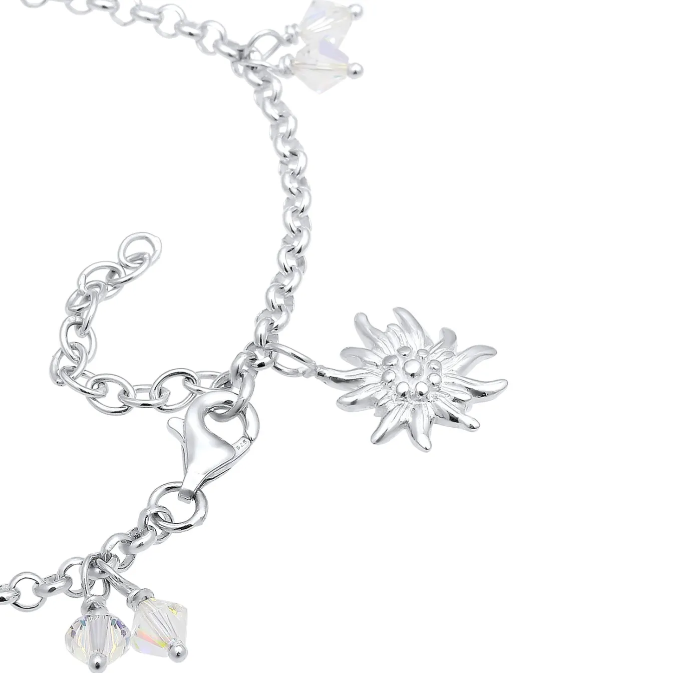 Elli "Armband | Kristall (Weiß)< Symbol-schmuck|Herz-schmuck