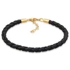 Elli "Armband | Kunstleder< Armbänder|Vergoldet