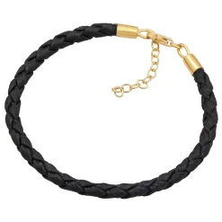 Elli "Armband | Kunstleder< Armbänder|Vergoldet