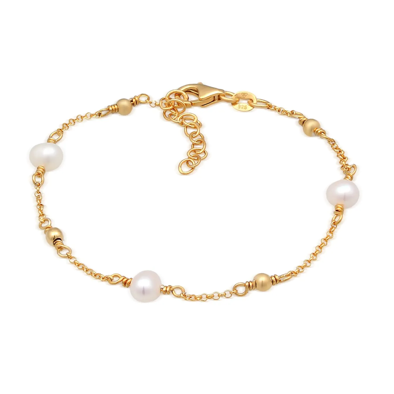 Elli "Armband | Süßwasserzuchtperle< Perlen|Armbänder
