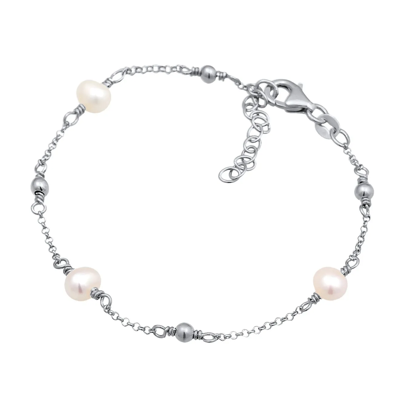 Elli "Armband | Süßwasserzuchtperle< Perlen|Armbänder