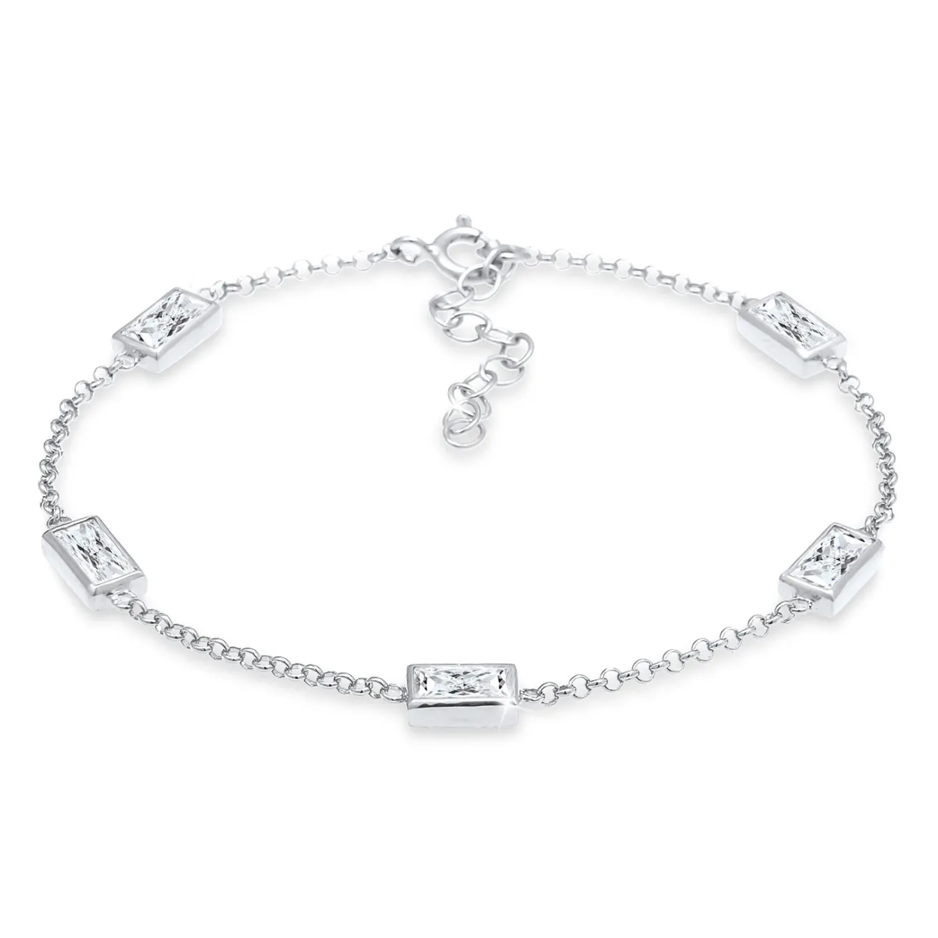 Elli "Armband | Zirkonia ( Weiß )< Letzte Chance|Armbänder