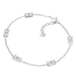 Elli "Armband | Zirkonia ( Weiß )< Letzte Chance|Armbänder