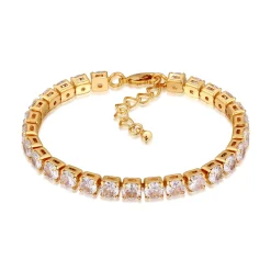 Elli "Armband | Zirkonia (Weiß)< Armbänder