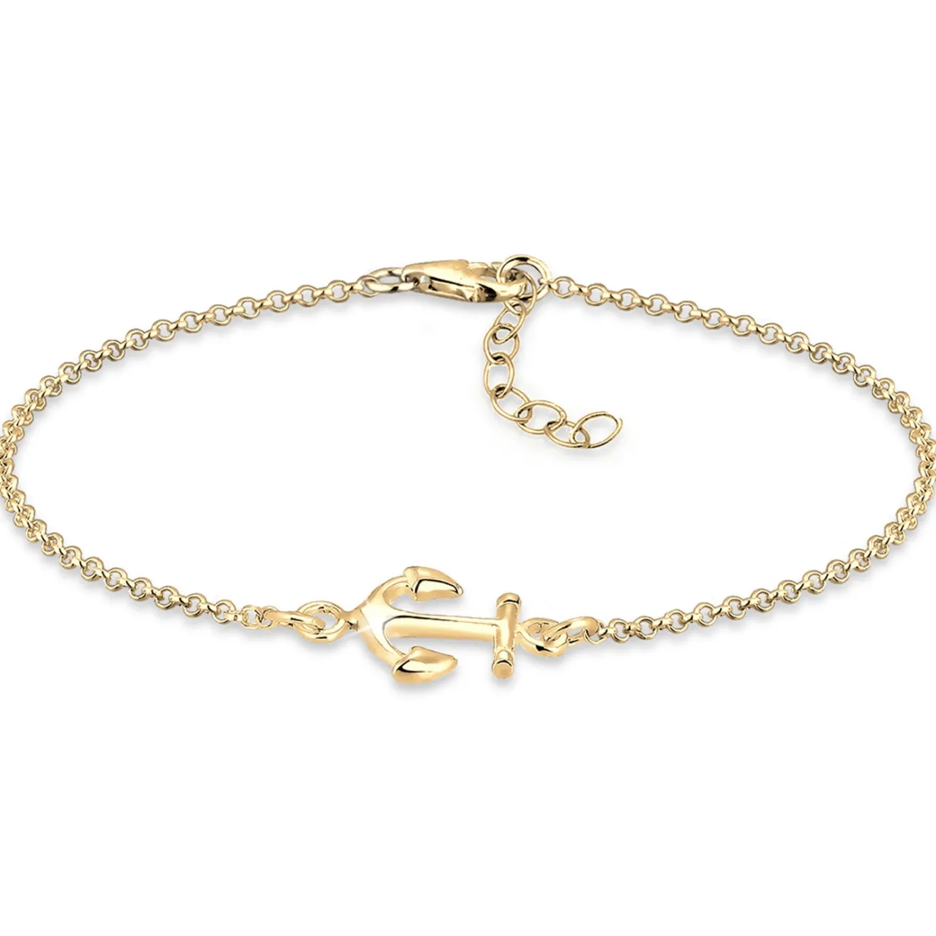 Elli "Armband Anker< Roségold|Symbol-schmuck
