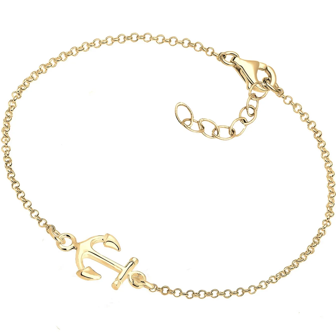 Elli "Armband Anker< Roségold|Symbol-schmuck