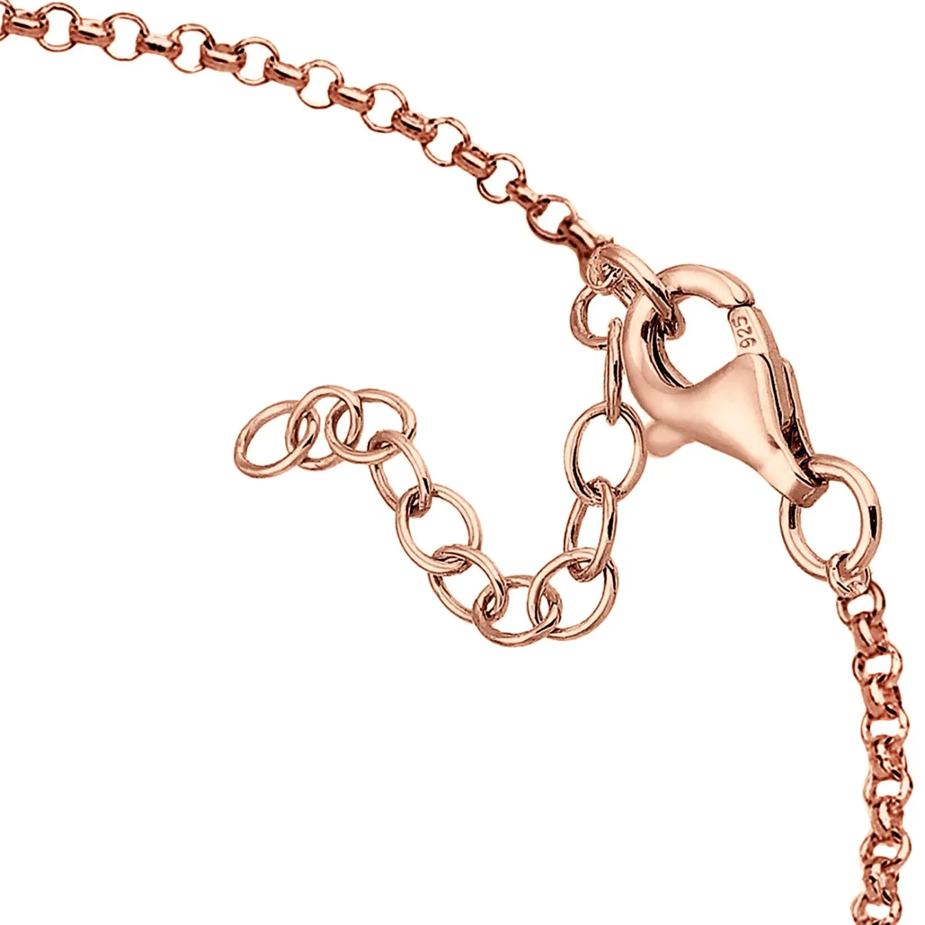 Elli "Armband Astro | Mondstein ( Weiß )< Roségold|Symbol-schmuck