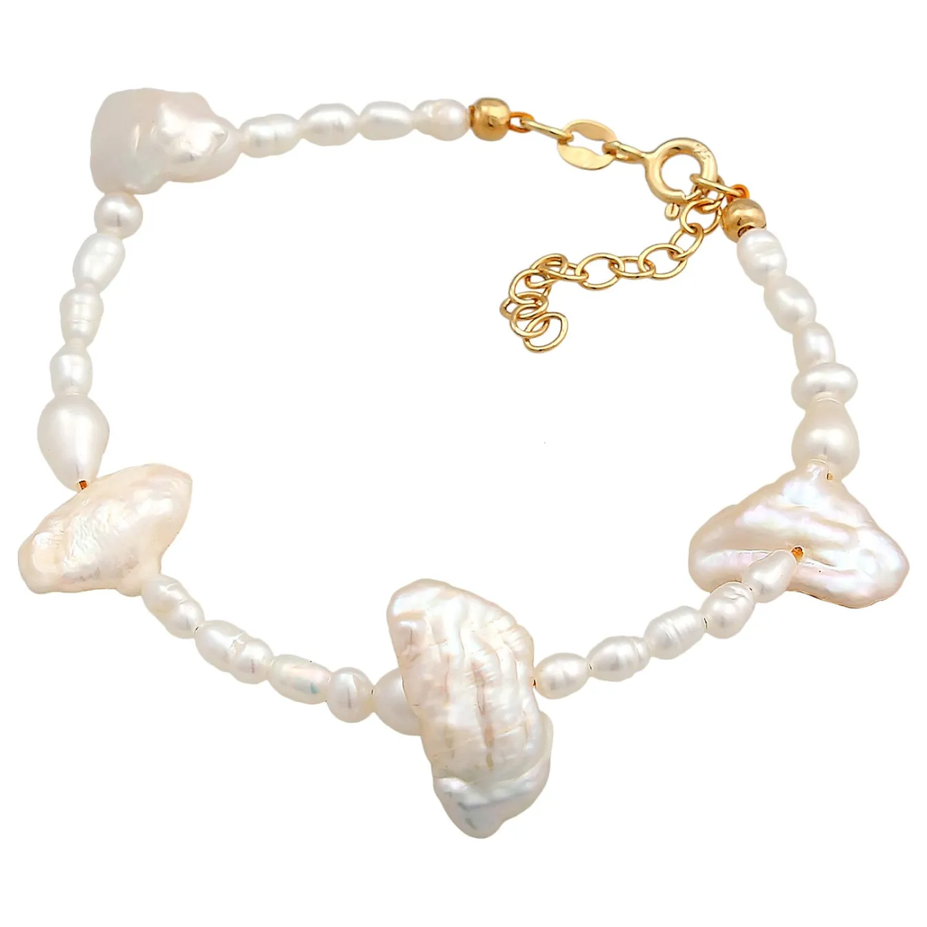 Elli "Armband Barock | Süßwasserzuchtperle< Letzte Chance|Perlen