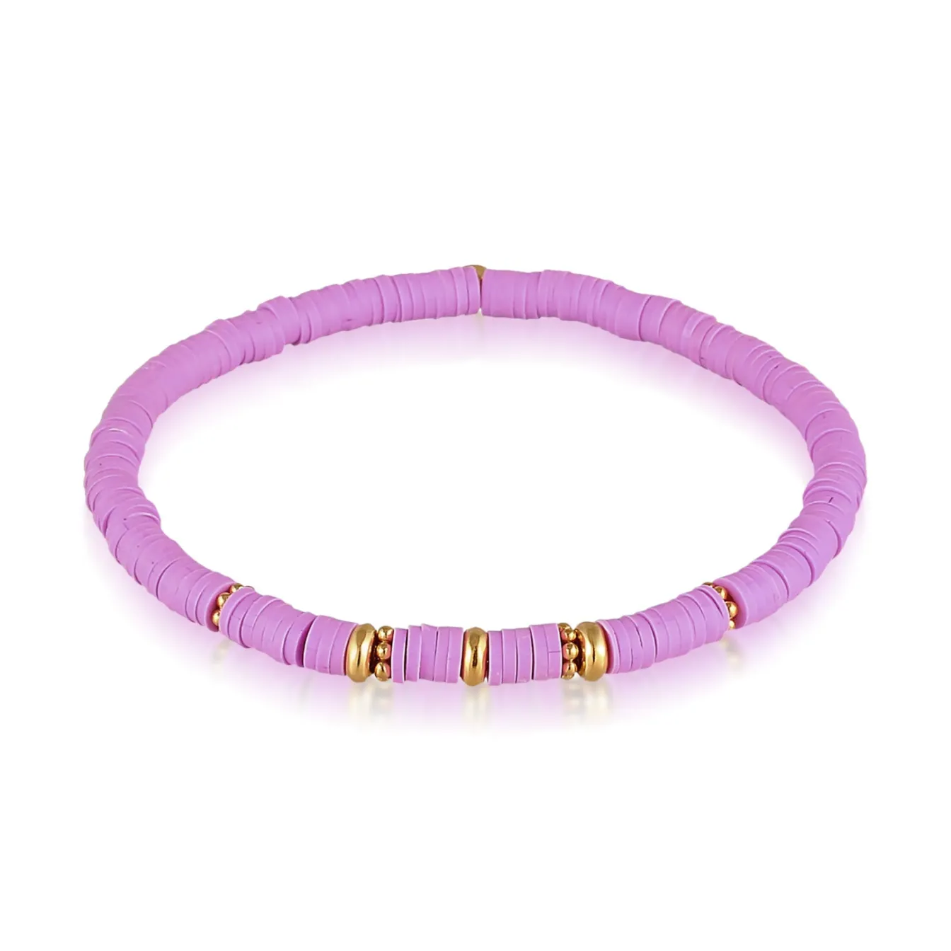 Elli "Armband Beads | Heishi Perlen (Blau)< Perlen|Armbänder