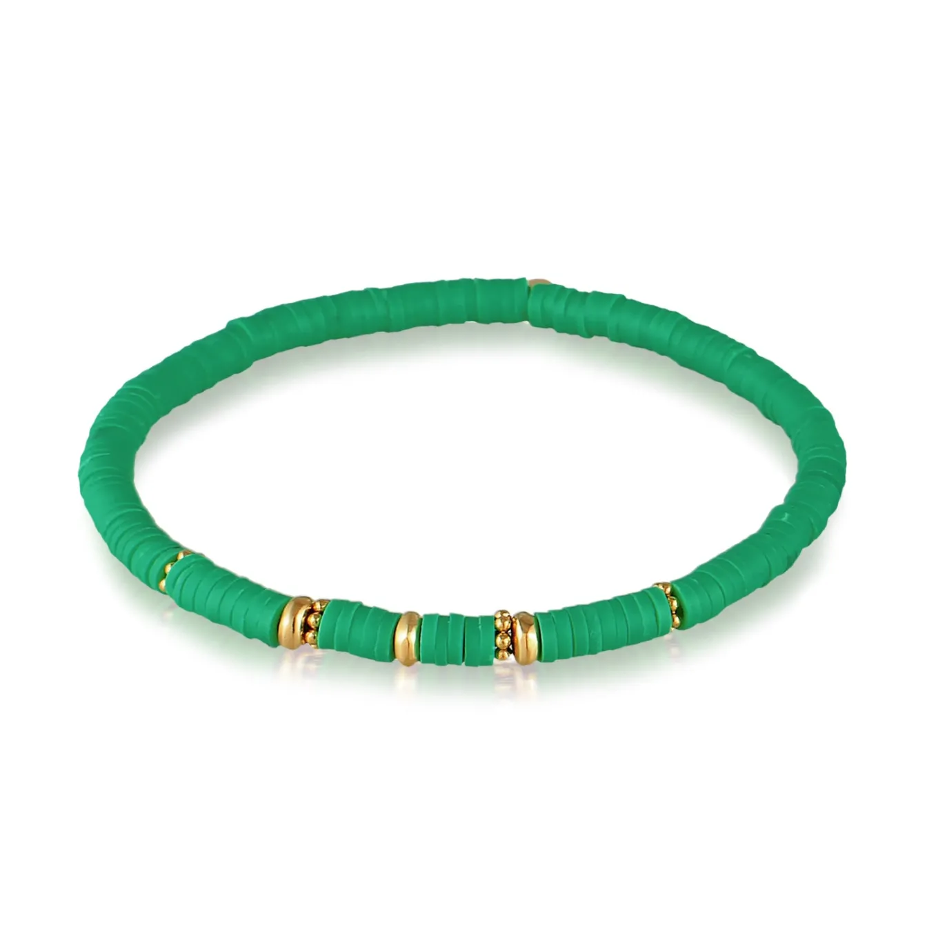 Elli "Armband Beads | Heishi Perlen (Blau)< Perlen|Armbänder
