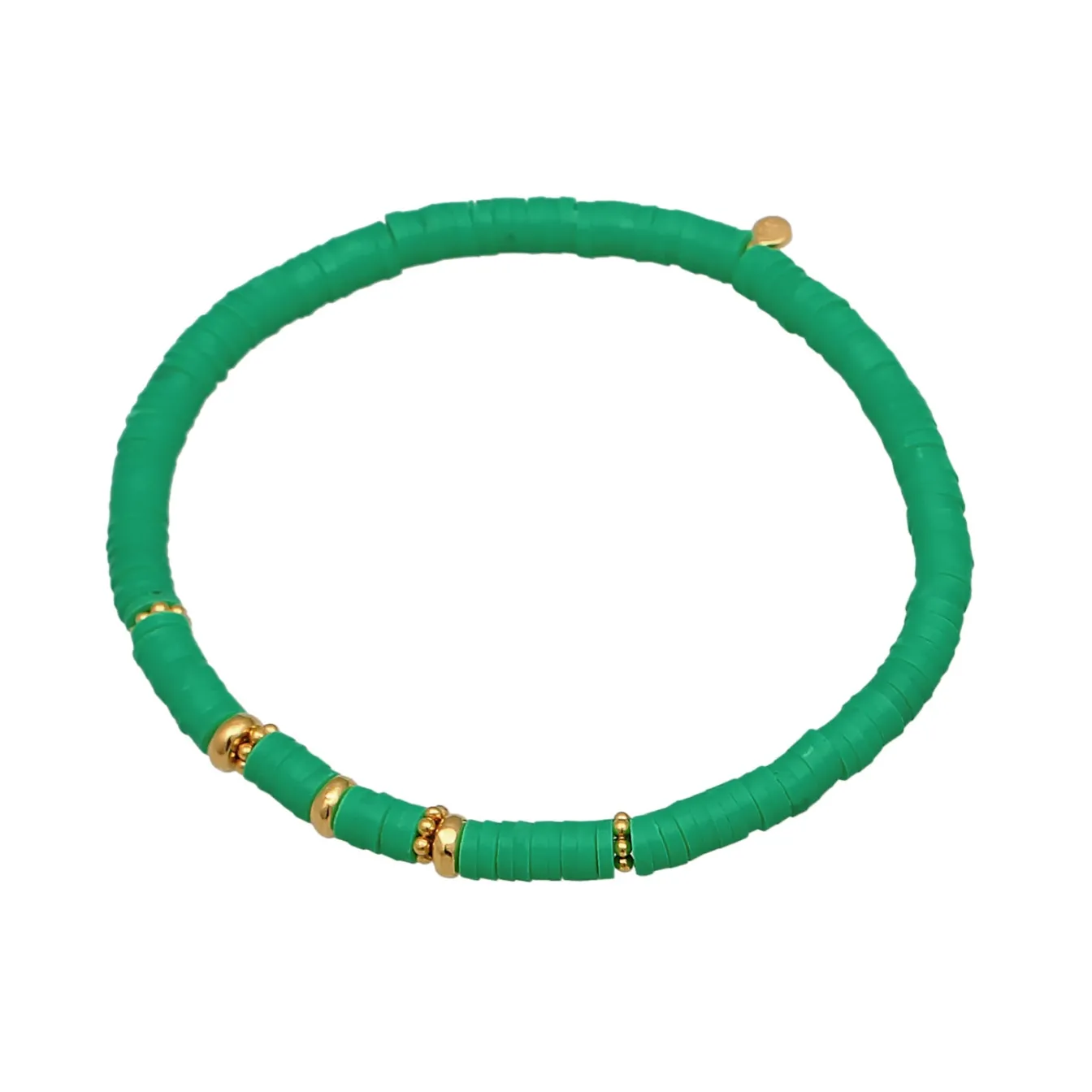 Elli "Armband Beads | Heishi Perlen (Blau)< Perlen|Armbänder