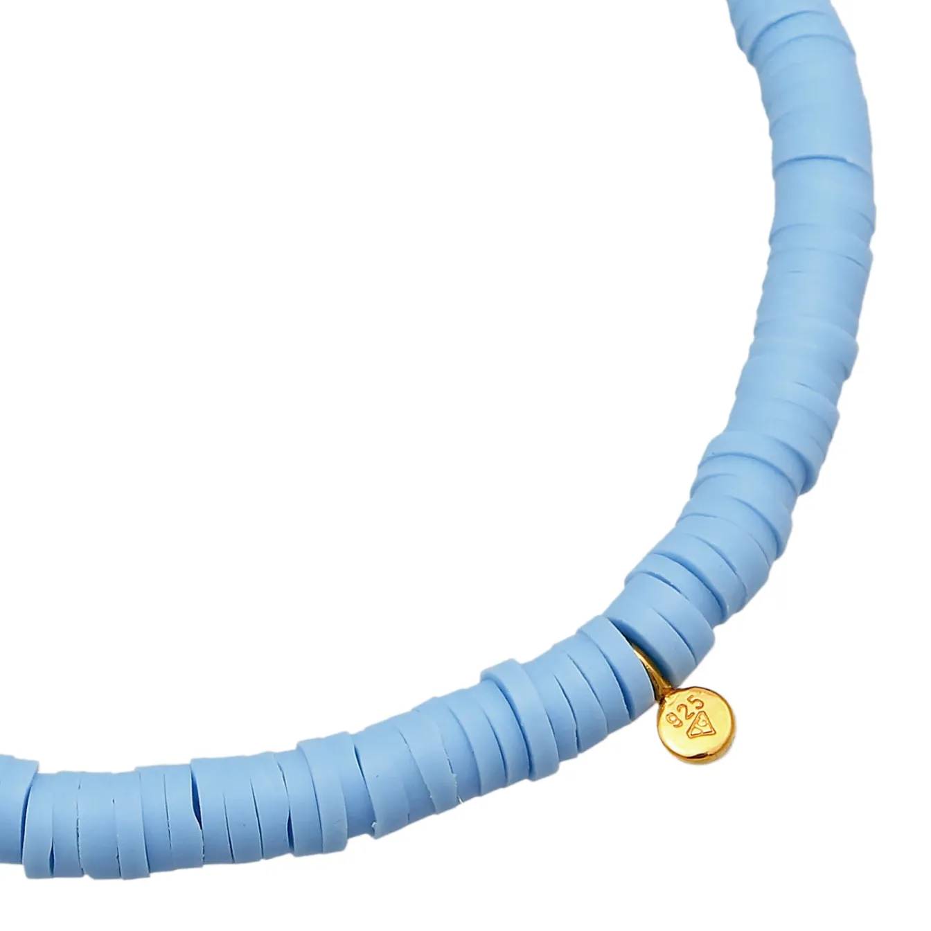 Elli "Armband Beads | Heishi Perlen (Blau)< Perlen|Armbänder