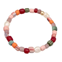 Elli "Armband Beads Bunt | Süßwasserperlen< Perlen|Armbänder