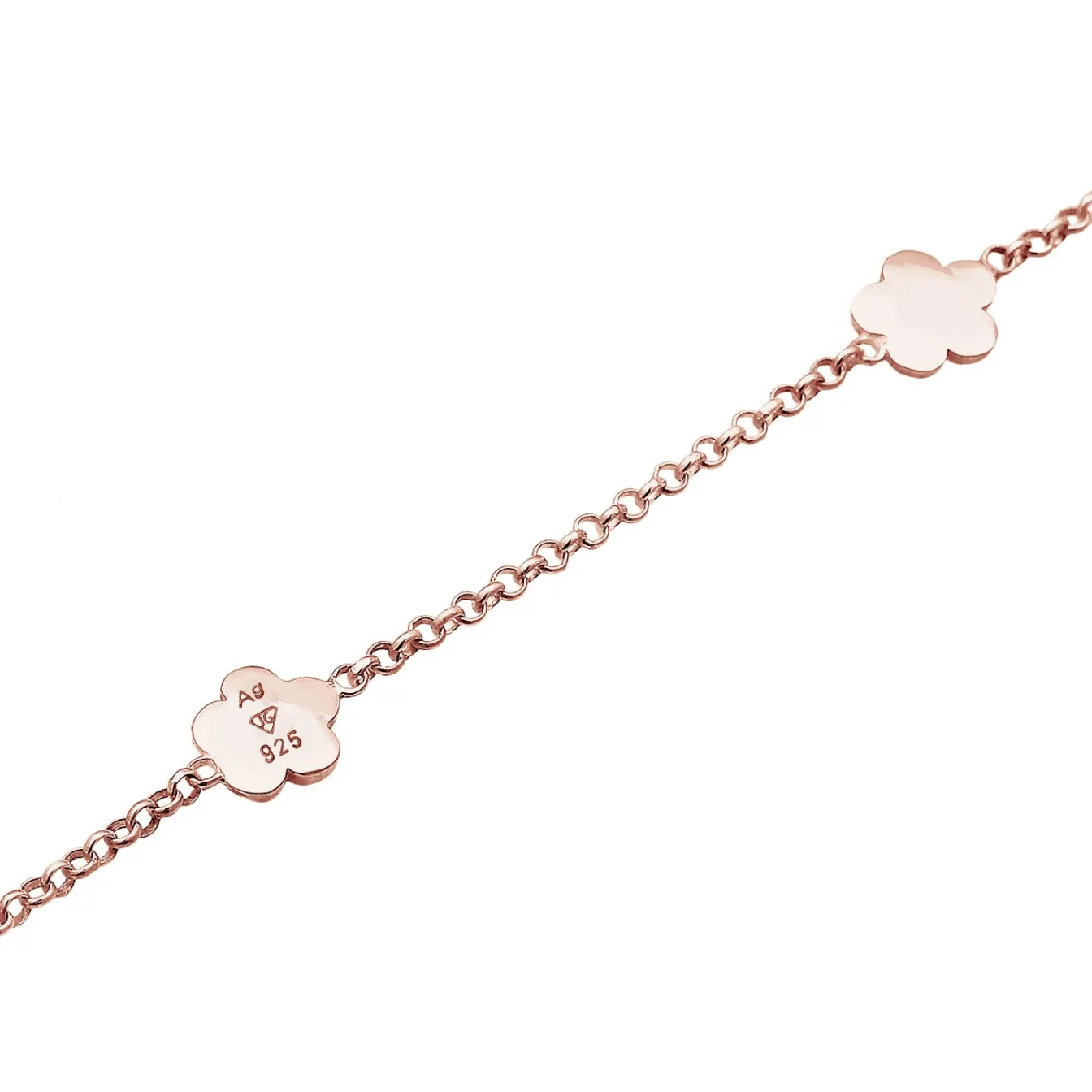 Elli "Armband Blume | Kristall ( Rosa )<Kinder Symbol-schmuck|Kinderschmuck