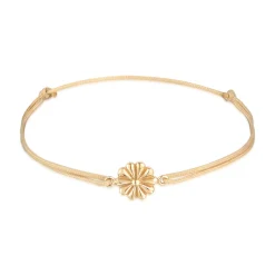 Elli "Armband Blumen Anhänger | Nylon< Symbol-schmuck|Armbänder