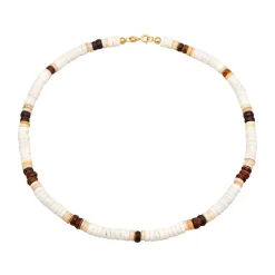 Elli "Armband Boho Kokosnuss | Muschel< Halsketten