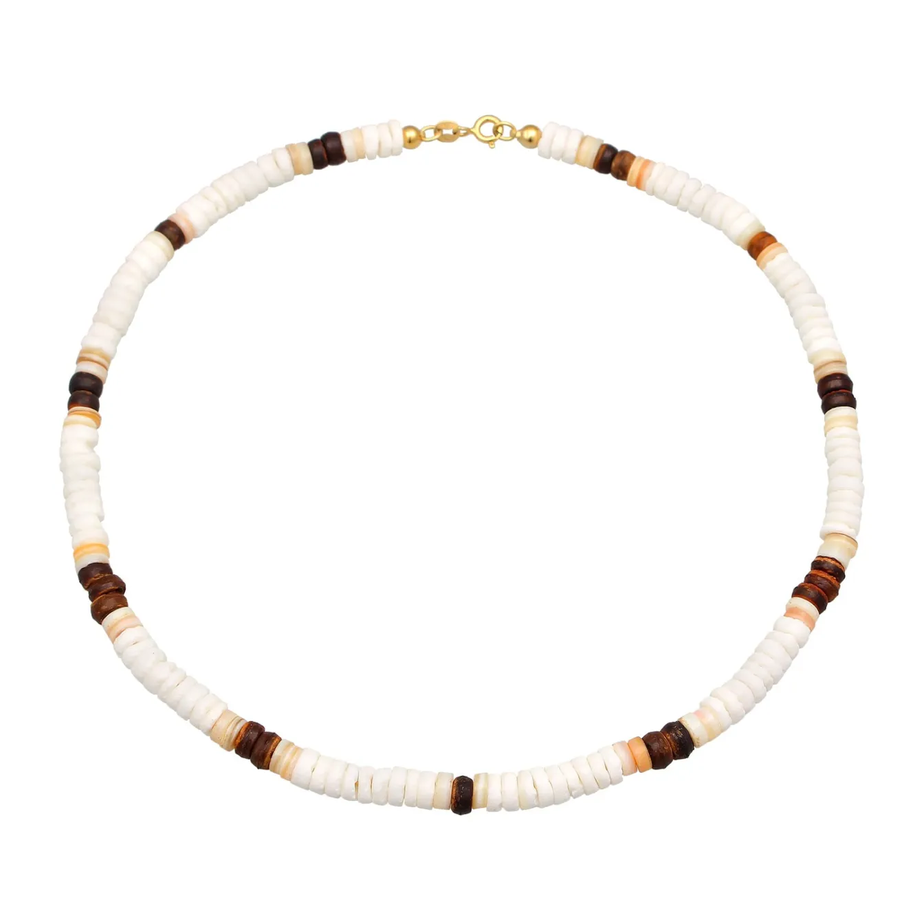 Elli "Armband Boho Kokosnuss | Muschel< Halsketten