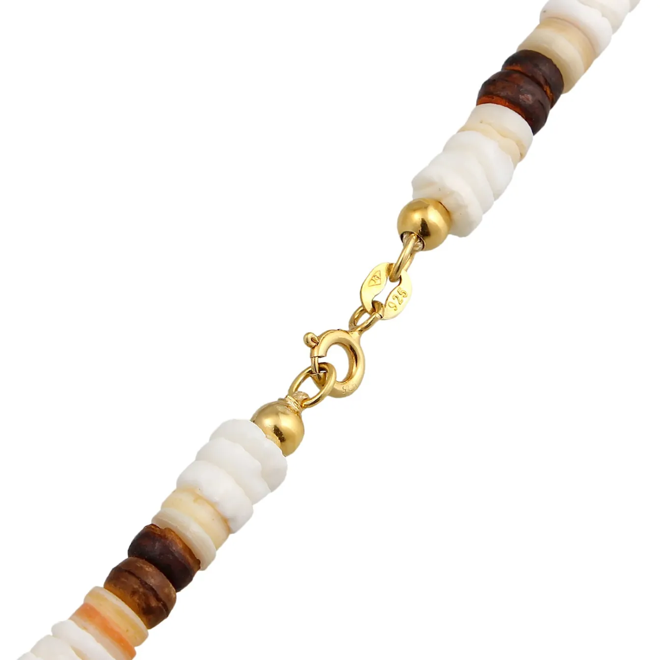 Elli "Armband Boho Kokosnuss | Muschel< Halsketten