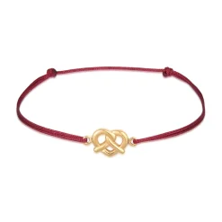 Elli "Armband Brezel< Armbänder|Vergoldet
