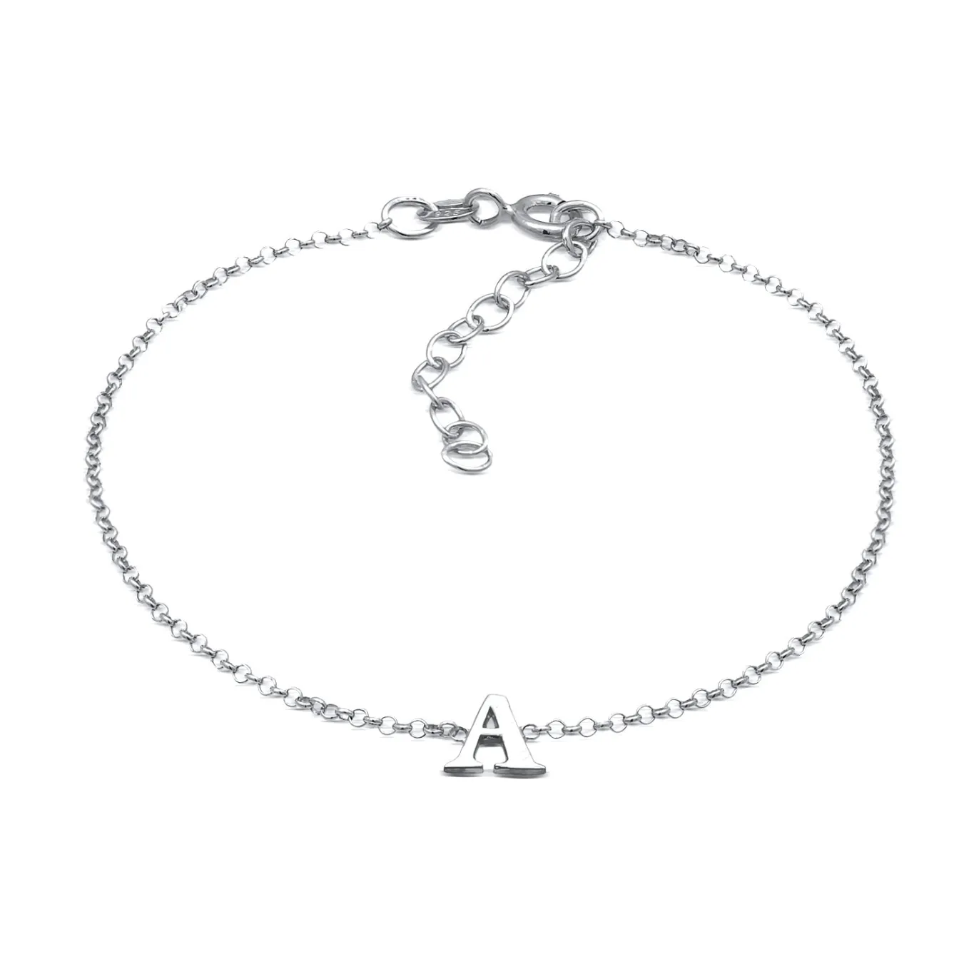 Elli "Armband Buchstabe A< Personalisierter Schmuck|Armbänder