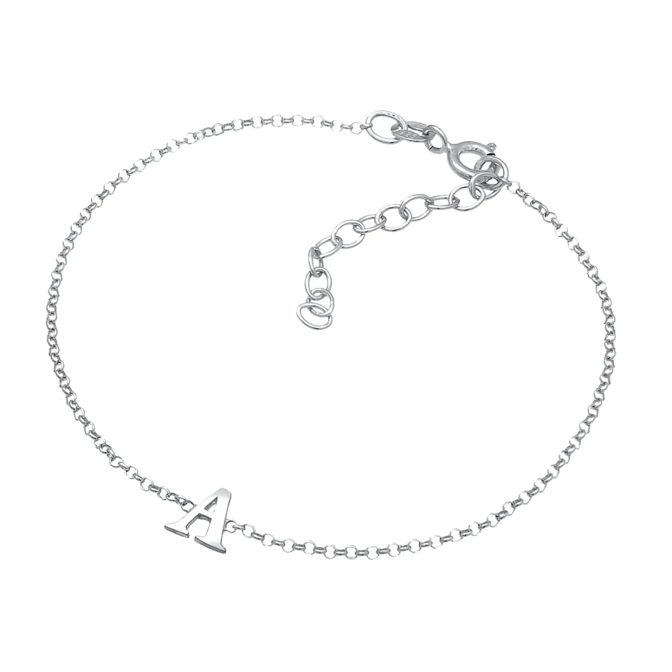 Elli "Armband Buchstabe A< Personalisierter Schmuck|Armbänder