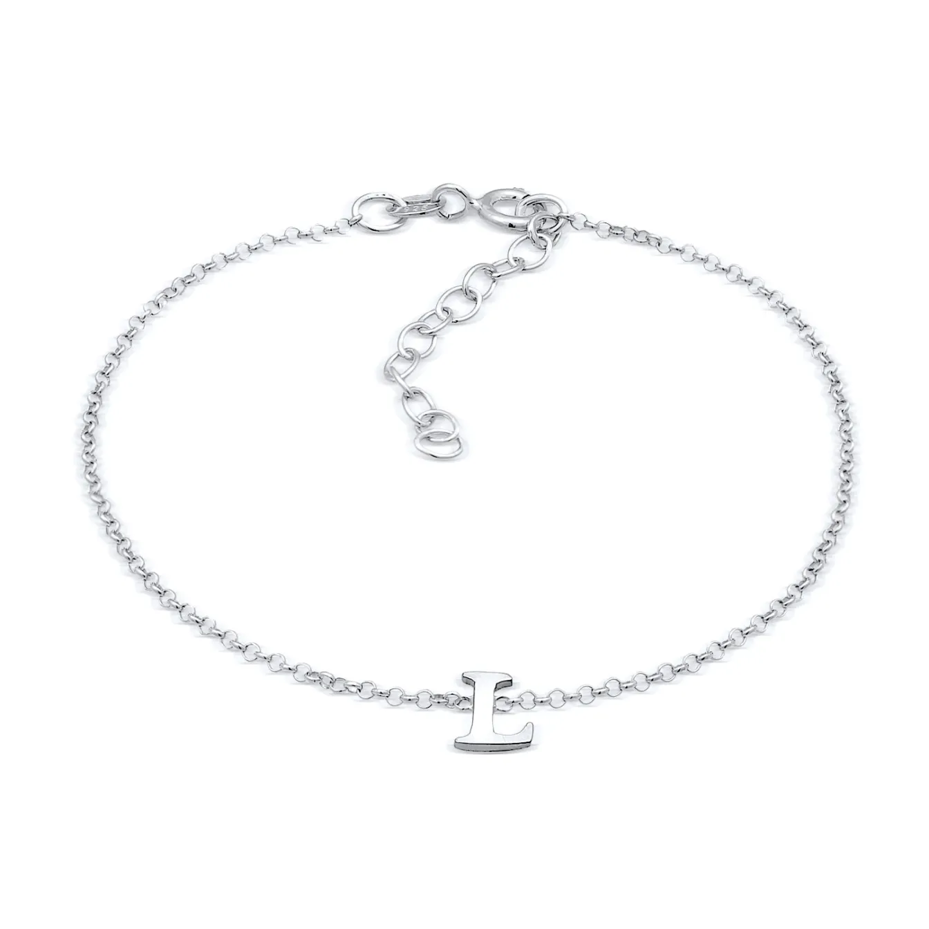 Elli "Armband Buchstabe L< Personalisierter Schmuck|Armbänder