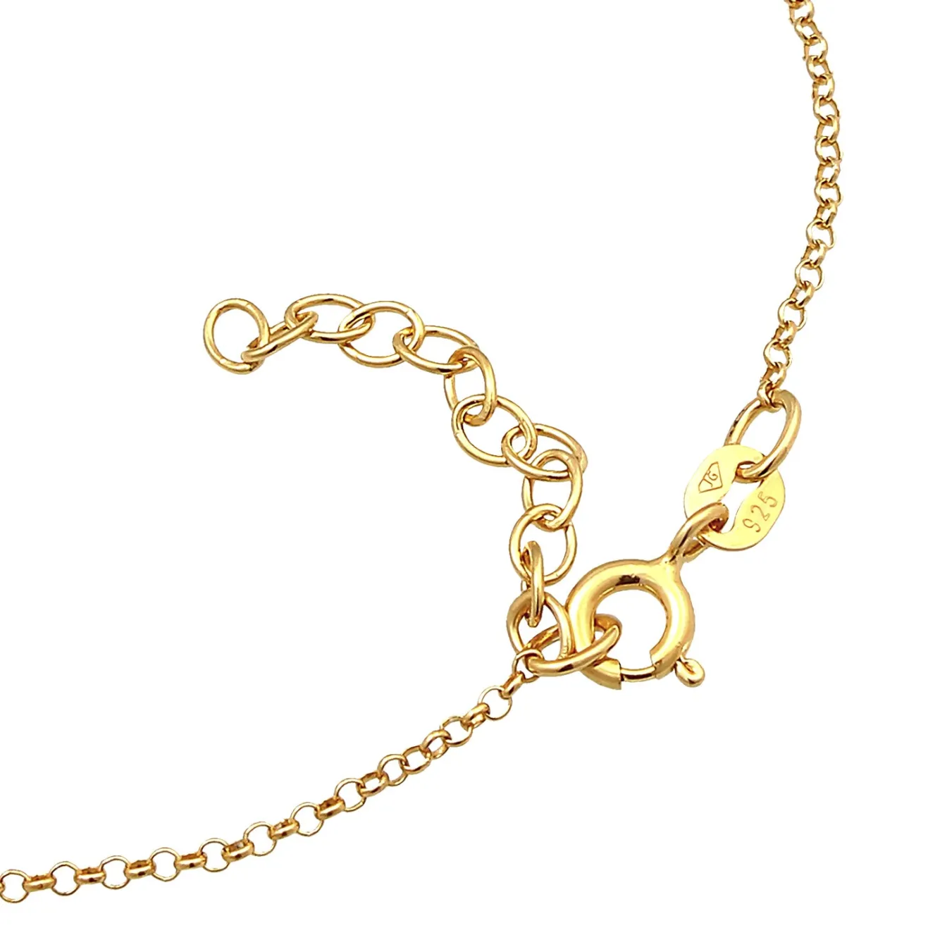 Elli "Armband Buchstabe M< Personalisierter Schmuck|Armbänder