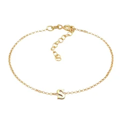 Elli "Armband Buchstabe S< Personalisierter Schmuck|Armbänder