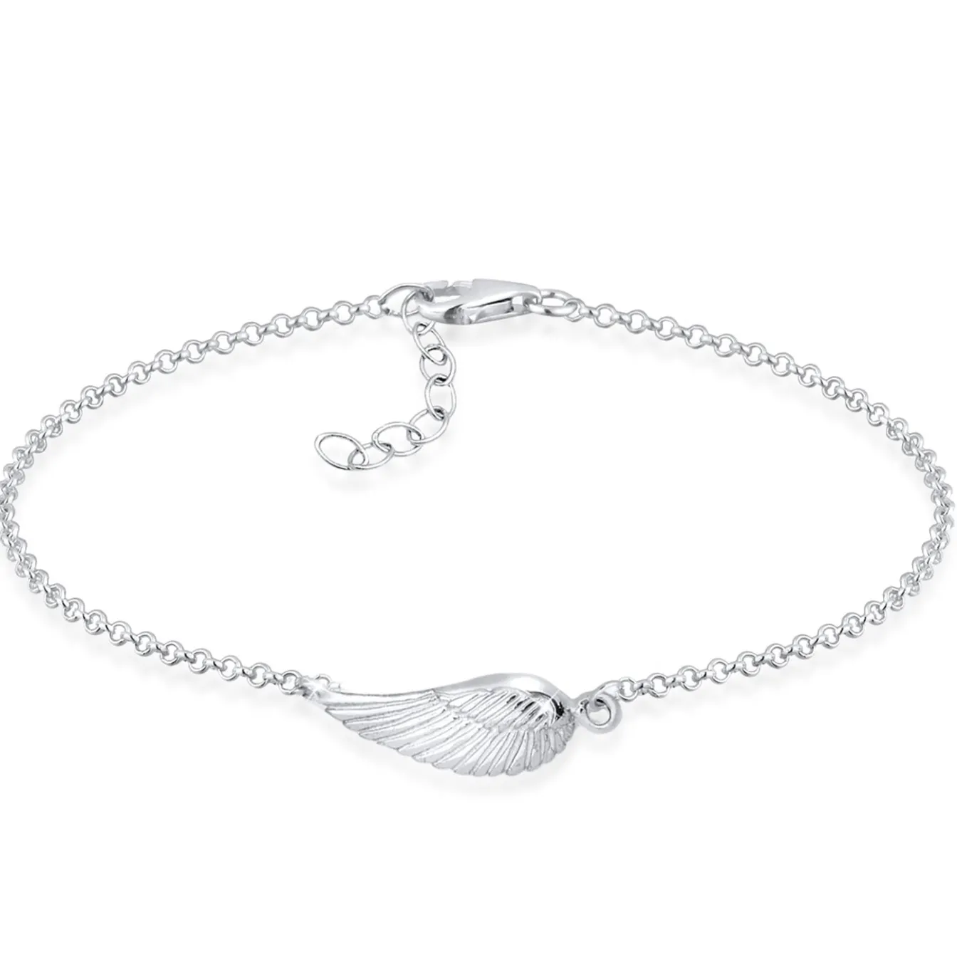 Elli "Armband Flügel< Armbänder|Vergoldet